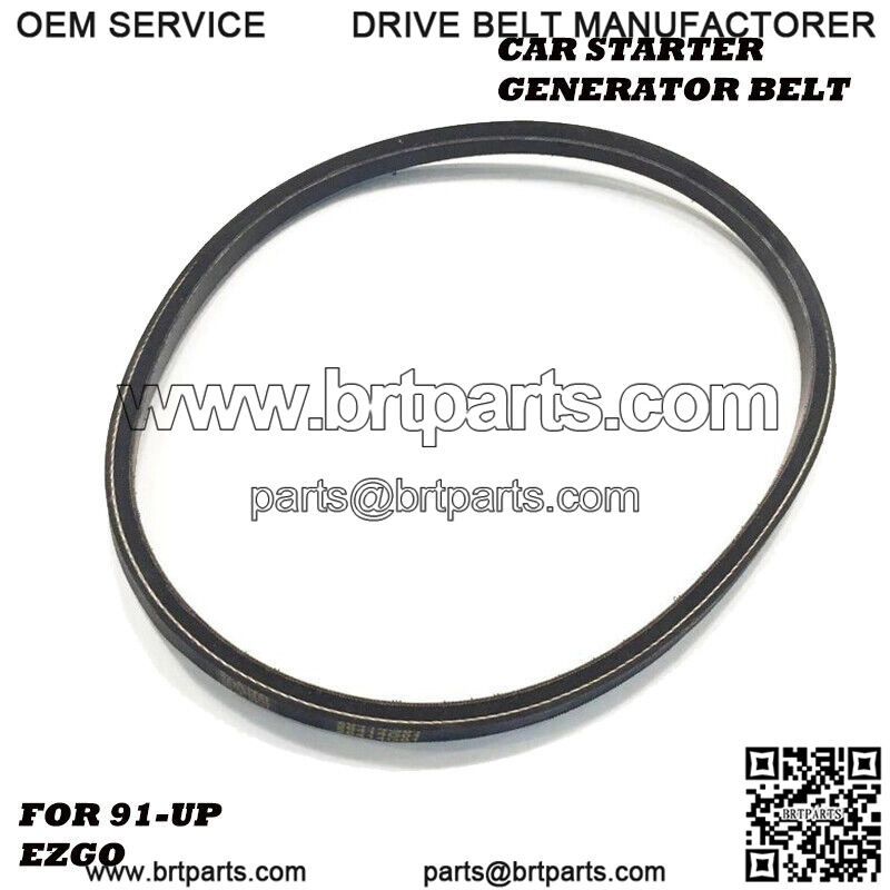 For 91-UP EZGO Golf Cart Starter Generator Belt 4 Cycle 26414G01 630587 By AALLC