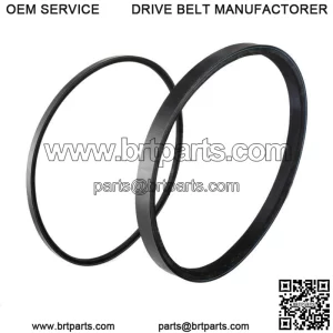 2PCS CLUB CAR STARTER GENERATOR DRIVE BELT For 1997+ DS & PRECEDENT 101916701