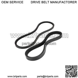 Golf Cart Clutch Drive & Starter Belts Kit for EZGO TXT Medalist Workho...