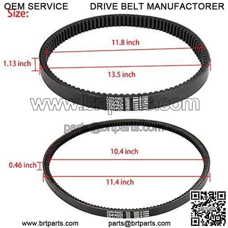 Golf Cart Clutch Drive & Starter Belts Kit for EZGO TXT Medalist Workho... - Image 2