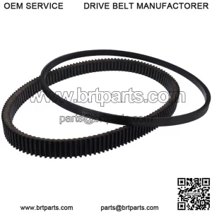 Drive & Starter Belt Set for EZGO RXV TXT Workhorse Golf Carts 606136 & 606138