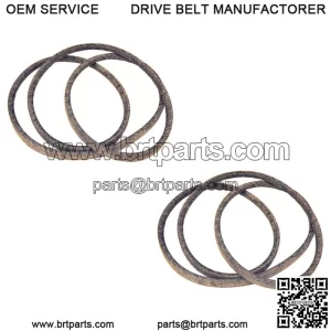 (2) 48" Lawn Mower Deck Belt Fits Husqvarna 180808 Fits Poulan Fits Craftsman