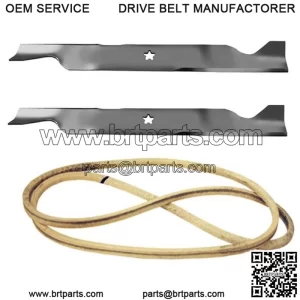 Blades & Belt Kit 532405143 Fits 46" Fits Husqvarna YTH21K46 584453101 532 40 53