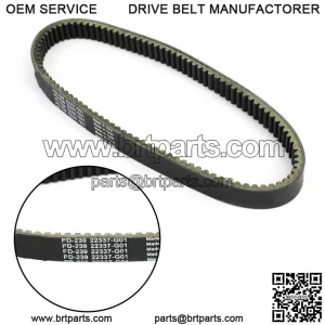 Drive Belt fit for E-Z-GO Elec Marathon 2-Cycle Gas Golf Cart 1989-1991 22337G1