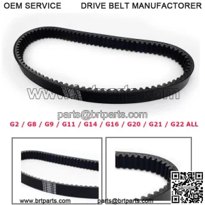 Drive Belt for Yamaha Golf Cart G2A G8A G9A G16 G20 G21 G22 G29 fit J55-G6241-00