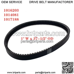 Clutch Drive Belt 1"W x 37-1/2"OD for Club Car Golf Car Precedent 04-22 DS Gas
