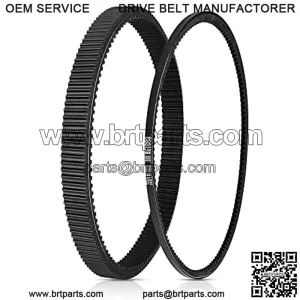 Golf Cart Clutch Drive Belt & Starter Generator Belt Kit for 2011-UP EZGO TXT RXV Workhorse ST and Other Models with Kawasaki Engine OEM# 618630, 606138, 16548G1