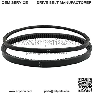 Drive Belt and Starter?Belt, Fits for?EZGO 4 Cycle Gas Golf Cart RXV TXT Cushman Express Marathon Medalist ST Vehicles Terrain 1994-2013,Replace 72054G01, 26414G01-Black