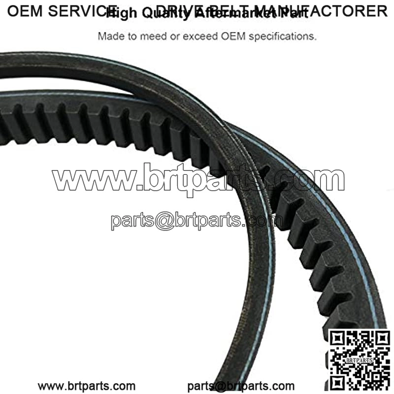 Drive Belt and Starter?Belt, Fits for?EZGO 4 Cycle Gas Golf Cart RXV TXT Cushman Express Marathon Medalist ST Vehicles Terrain 1994-2013,Replace 72054G01, 26414G01-Black - Image 3