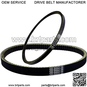 J55-G6241-00 JN6-H1173-00 Drive & Starter Belt Set for Yamaha G2 G8 G9 G11 G14 G16 G22 Drive G29-4 Cycle Gas Golf Cart