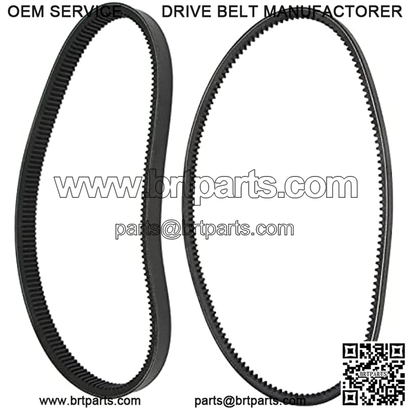 Powersports Belt Drives Drive Belt Starter Generator Belt Set 1016203 101916701 Replacement for Club Car Ds Precedent for Golf Cart Accessories for Golf Cart Accessories - Image 3