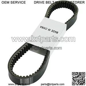 Clutch Drive Belt, Compatible with Yamaha G1 2 Cycle 1976-1989 Gas Golf Cart, Replaces OEM# J10-46241-00 J10-46241-01 J10-46241-02 J17-46241-00, Black
