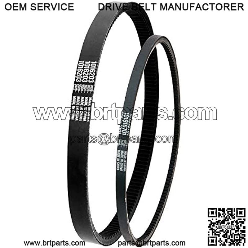Club Car DS Precedent Drive Belt DS Starter Generator Belt Kit Fit Golf Cart DS 1997-UP and Precedent 2004-UP, Replace 1016203, 101916701 - Image 2
