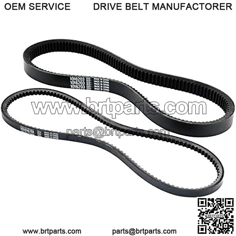 Club Car DS Precedent Drive Belt DS Starter Generator Belt Kit Fit Golf Cart DS 1997-UP and Precedent 2004-UP, Replace 1016203, 101916701 - Image 3