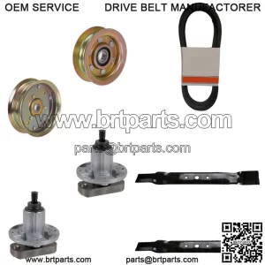 42" Deck Kit Fits John Deere Belt Blades Spindles L100 L108 L110 L111 L118 L106