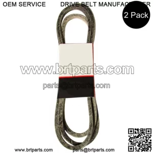 GX20072 GY20570 Two Replacement Belt Fits John Deere L100 Series