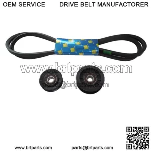 Pulley & Drive Belt Kit Fits John Deere GX20006, GX20286