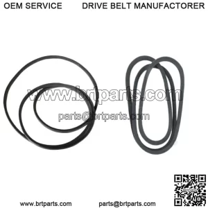 137153 Lawn Mower Belts Fit Craftsman 144959 for 46 & 50" fits Poulan