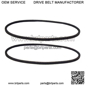 Set of 2 Riding Mower Deck Belts Fits Craftsman 42" Cut 174883 532174883