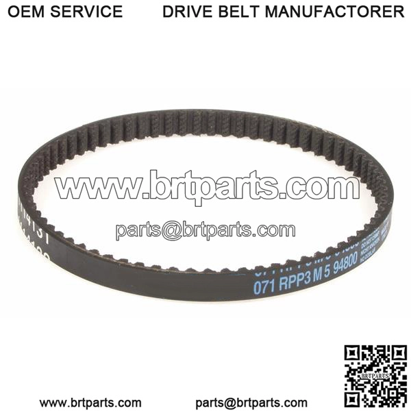 Belt RMS oil pump