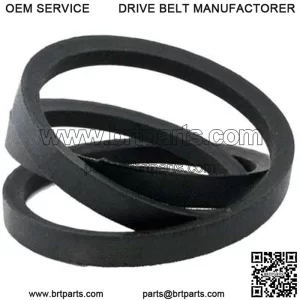 Replacement V-Belt Fits Cub Cadet Z-Force S 46 754-0347, 754-3036 (1/2"x63")
