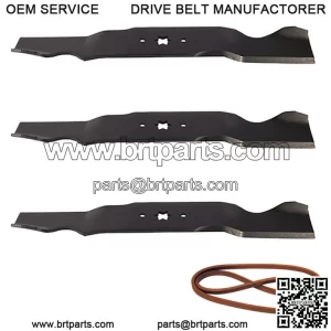 Deck Belt & Blades Fits Cub Cadet 54" Deck GT1554 GT1554VT LGT1054 LGTX1054
