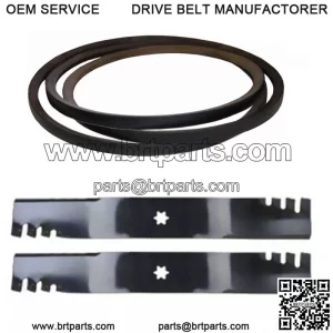 954-04045 Replacement Belt & Blades Deck Kit 742-0616 Fits Cub Cadet Fits MTD