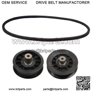 Traction Drive Belt w/Pulleys Fits John Deere X300 X300R X304 X305R X310