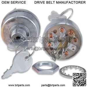 AYP Craftsman Poulan 532140301 gnition Switch w/ Soft-Grip Key Fits Husqvarna