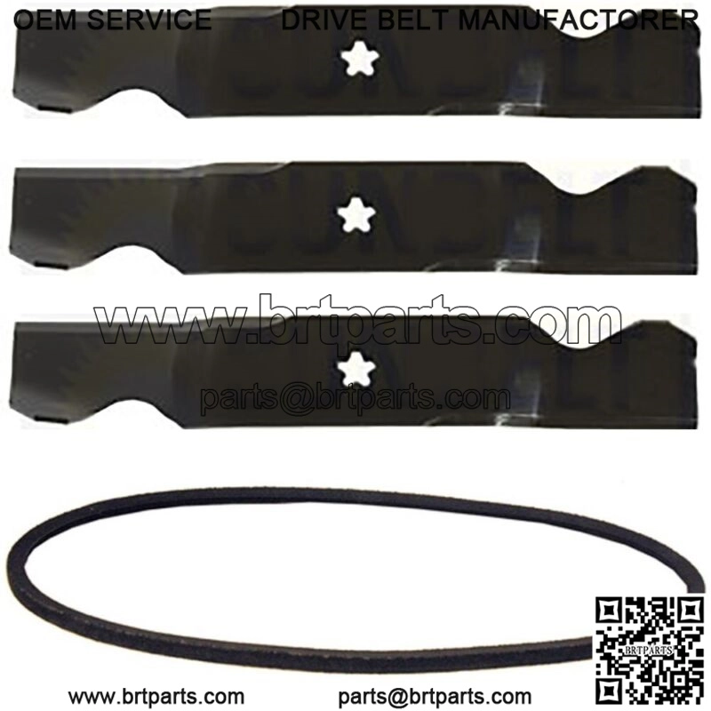 Standard Lift Blade & Belt Combo Kit for 54" Craftsman AYP 187256 187254 196103