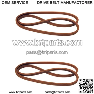 Set of 2 Mower Deck Belts for Craftsman 144959 138255 130801 532144959 532138255