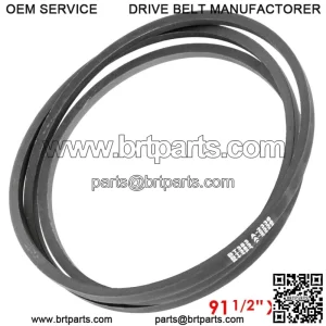 Transmission Belt for John Deere LA105 2008-2010 GX22036 GX20241 91-1/2" X 1/2"