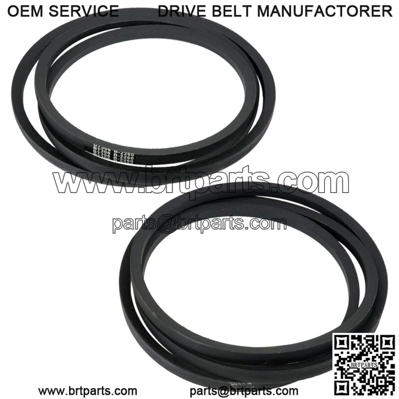 2 Deck Belt Fits MTD Cub Cadet 954-0642 9540642 754-0642 7540642 1120933 265264