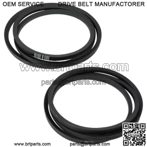Mower Deck Primary Secondary Belt for Craftsman Husqvarna 532174369 532174368