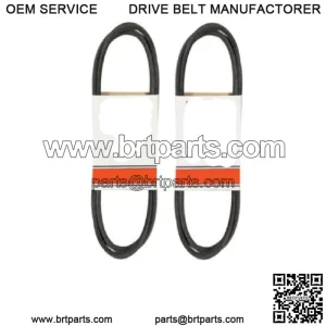 144959 Set of Two Deck Belts (1/2"x95.5") Fits Craftsman 917.273761