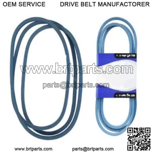 HIGH END DECK & PTO BELT SET Fits John Deere 300 314 316 317 318 M82718 & M41668