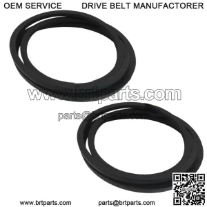 2PK Deck Belt for John Deere GX20305 GY20571 L120 L130 L2048-1/2"x139"