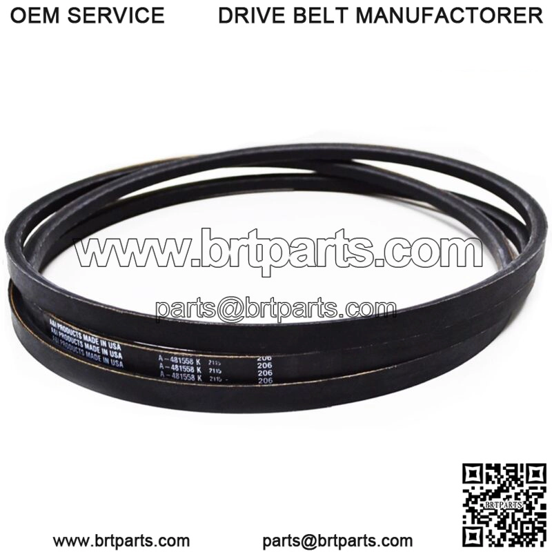 2 Genuine Original OEM Scag Mower Belt 481558 61" Cutter Deck Drive Turf Tiger
